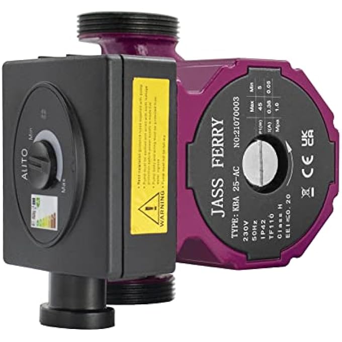 CENTRAL HEATING PUMP A-RATED HOT WATER HEAT CIRCULATION SYSTEM 25-6/130 DIRECT REPLACEMENT 15/50-60 - Image 1