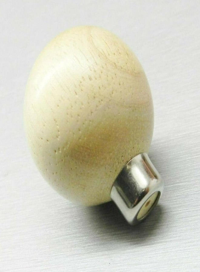JTS Wooden Graver Handles Set of 6 Round Ball Shape Handle Wooden Holder, Handles can be Used to Hold Various Other Tools, Including Milgrains Wheels, Beading Tools, and More - Image 3