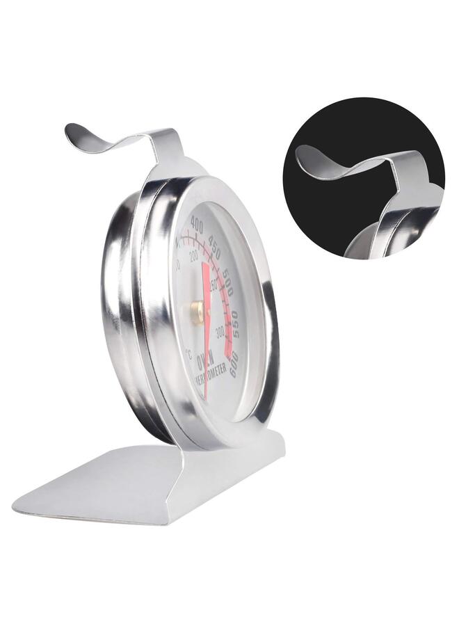 ميزان حرارة للفرن (3 قطع): 50-300 درجة مئوية/100-600 درجة فهرنهايت، ميزان حرارة فوري للطهي من الفولاذ المقاوم للصدأ - Image 2