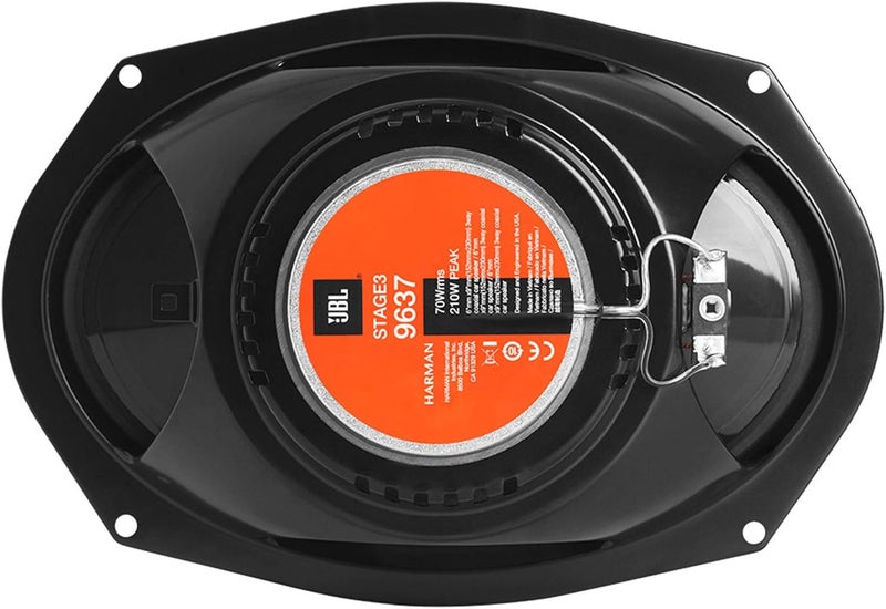 JBL Stage 39637F  6 x 9 Threeway car audio speaker No Grill Black - Image 3