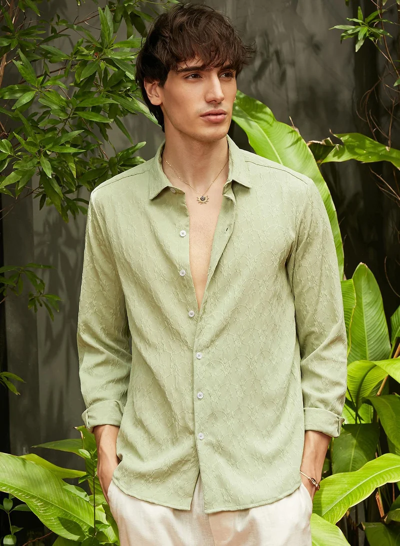 كامبوس سوترا قميص مزخرف بالزهور