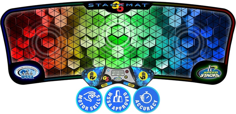 Speedstacks | G5 Stackmat (Timer and Mat) | Accuracy to 0.001 Seconds, Batteries Included | Endorsed by Sport Stacking and Cubing associations - Image 1