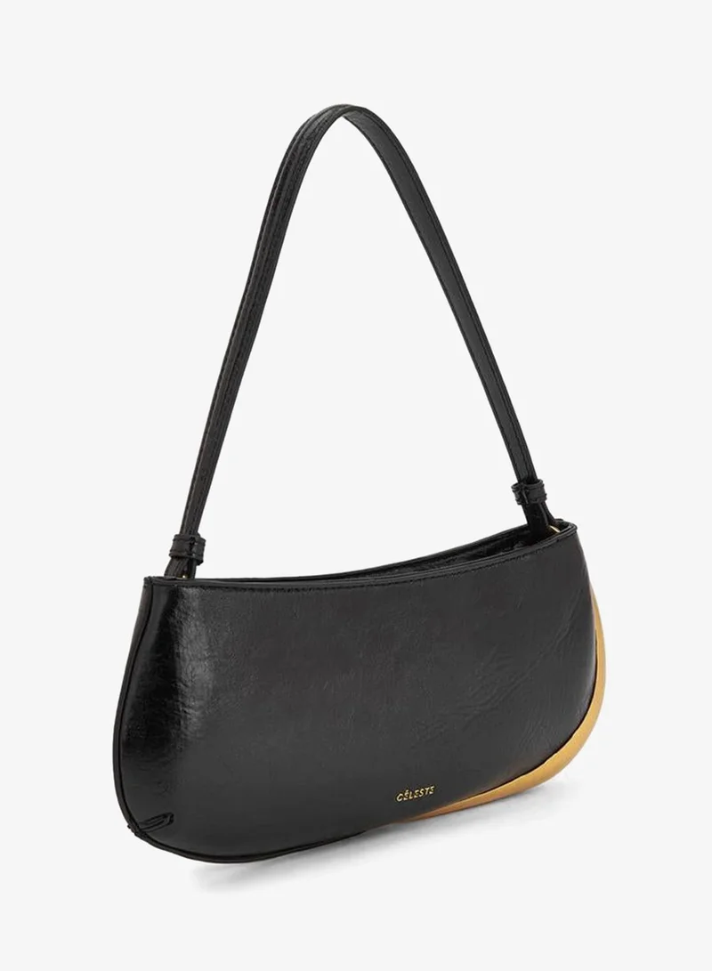 Celeste CELESTE SMOOTH PU SHOULDER BAG