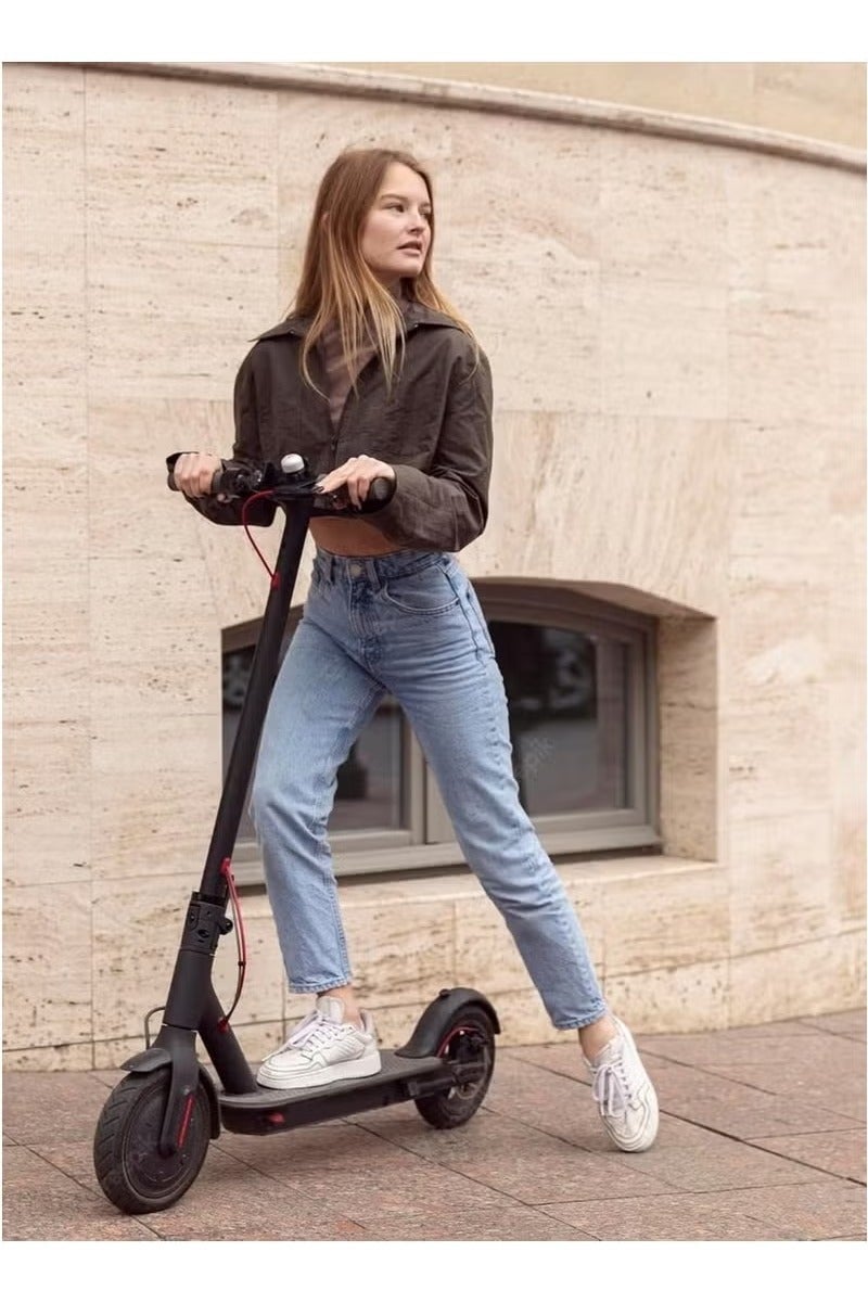 Denx DX1793 Electric Foldable Scooter for Adults – 28 km/h Speed, 28 km Range, 8.5" Pneumatic Tires, Dual Brakes, Lightweight Design - Image 4