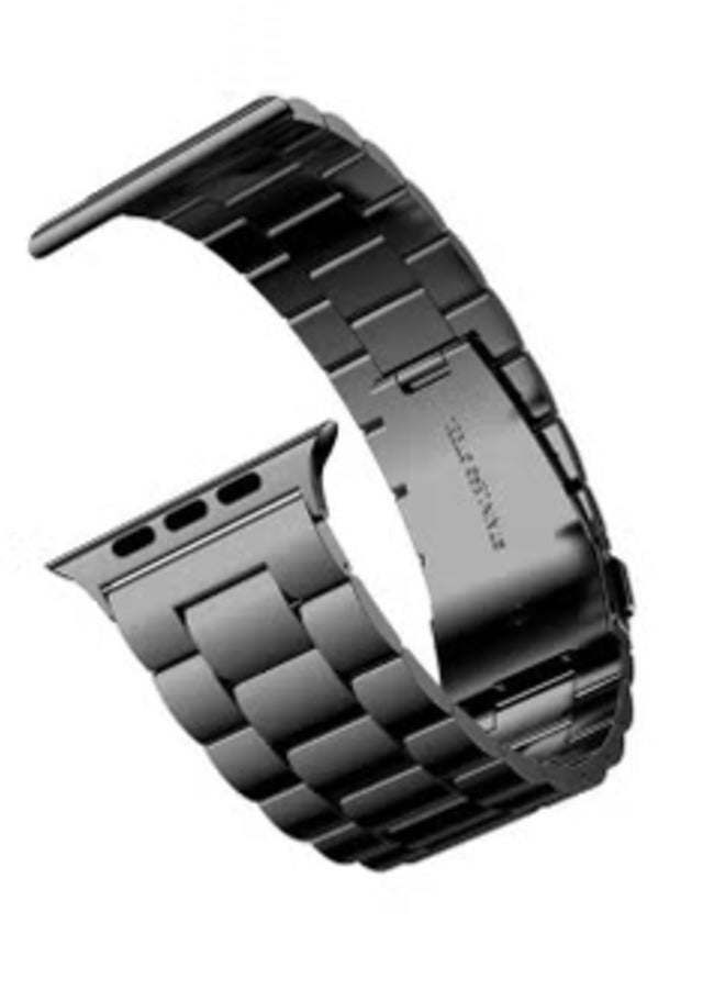 ELTRAZONE Stainless Steel Watch Band Chain Straps – Adjustable for 42/44/45/49 mm Watches - Image 2