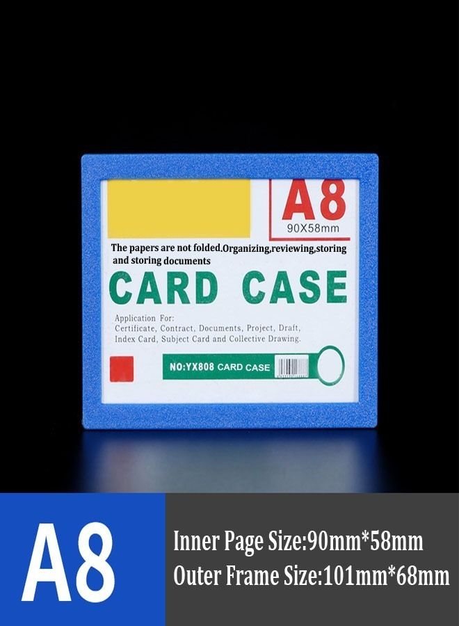 fashionhome 4 Pieces Professional Business Identity Card Holder Case for Men and Women  - Image 3