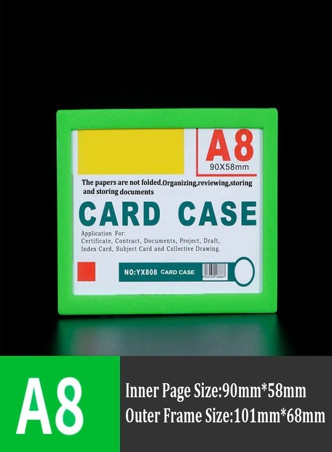 fashionhome 4 Pieces Professional Business Identity Card Holder Case for Men and Women  - Image 4