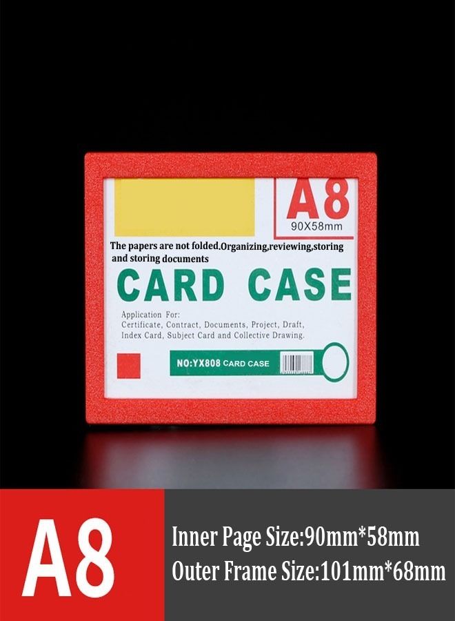 fashionhome 4 Pieces Professional Business Identity Card Holder Case for Men and Women  - Image 5