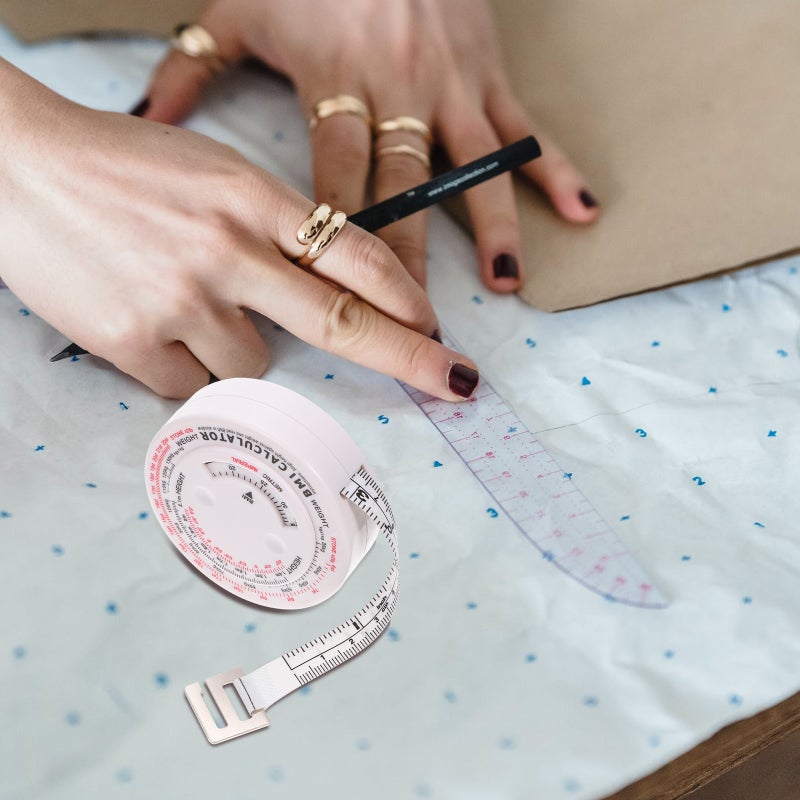 Tape Measure Portable Retractable Waist Measurement Tape For loss - Image 2