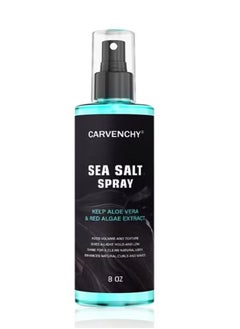 CARVENCHY Sea Salt Spray for Hair Men Hair Texturizing Spray with Kelp Aloe Vera and Red Algae Extract Surf Spray to Add Volume and Texture Sea Salt Spray for Men Beach Hair Spray  - Image 1