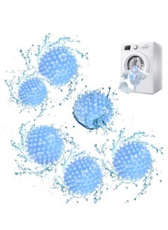 Y&D Tumble Dryer Balls, Balls Set of 6, Energy Saving Reusable Clothes Softener Washing Machine for Home Quick Drying, Blue  - Image 4