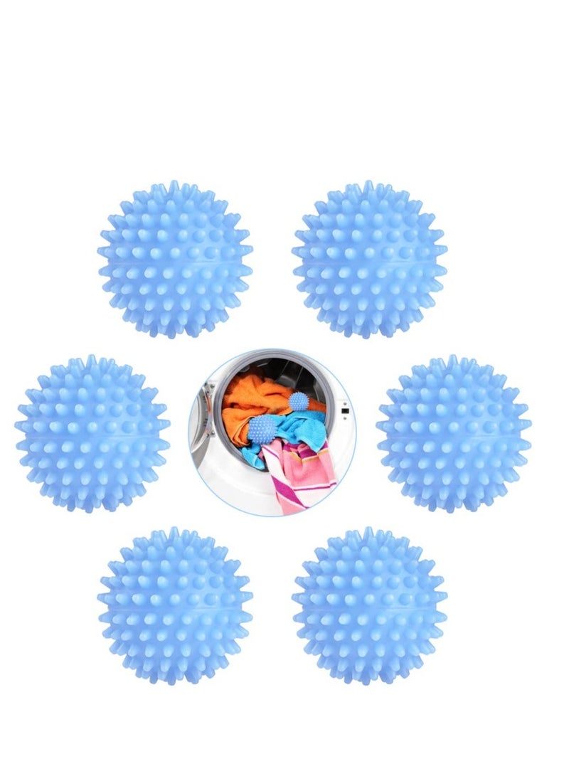 Y&D Tumble Dryer Balls, Balls Set of 6, Energy Saving Reusable Clothes Softener Washing Machine for Home Quick Drying, Blue  - Image 2