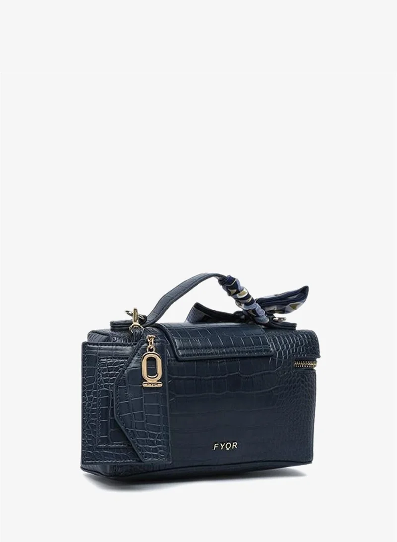 FYOR Textured Lock Vanity Bag BD 180