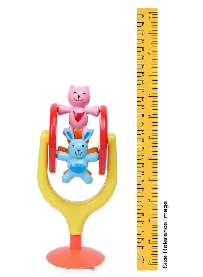 PEZYOX Bunny GO Round Spinning Toy for Kids.(A Perfect Bunny GO Round SPINING Toy for Infants) Beautiful Colours. - Image 3