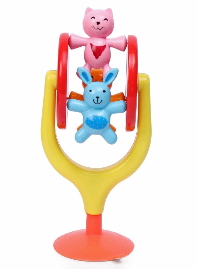 PEZYOX Bunny GO Round Spinning Toy for Kids.(A Perfect Bunny GO Round SPINING Toy for Infants) Beautiful Colours. - Image 1