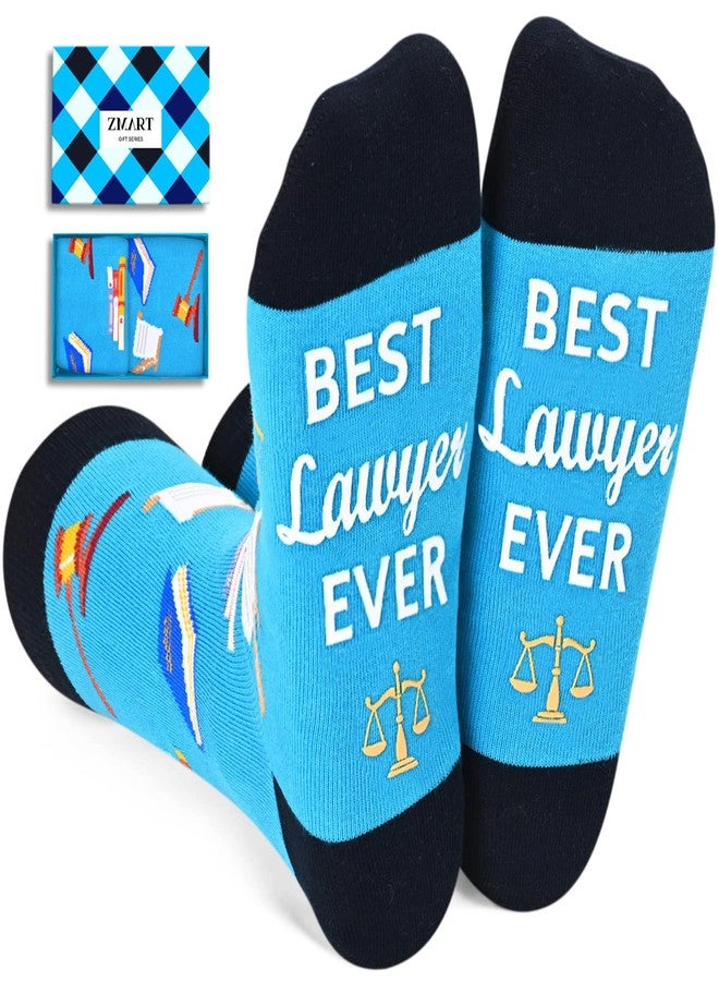 Zmart Lawyer Gifts for Law Student - Attorney & Social Justice Gifts, Lawyer Graduation Socks - Image 1