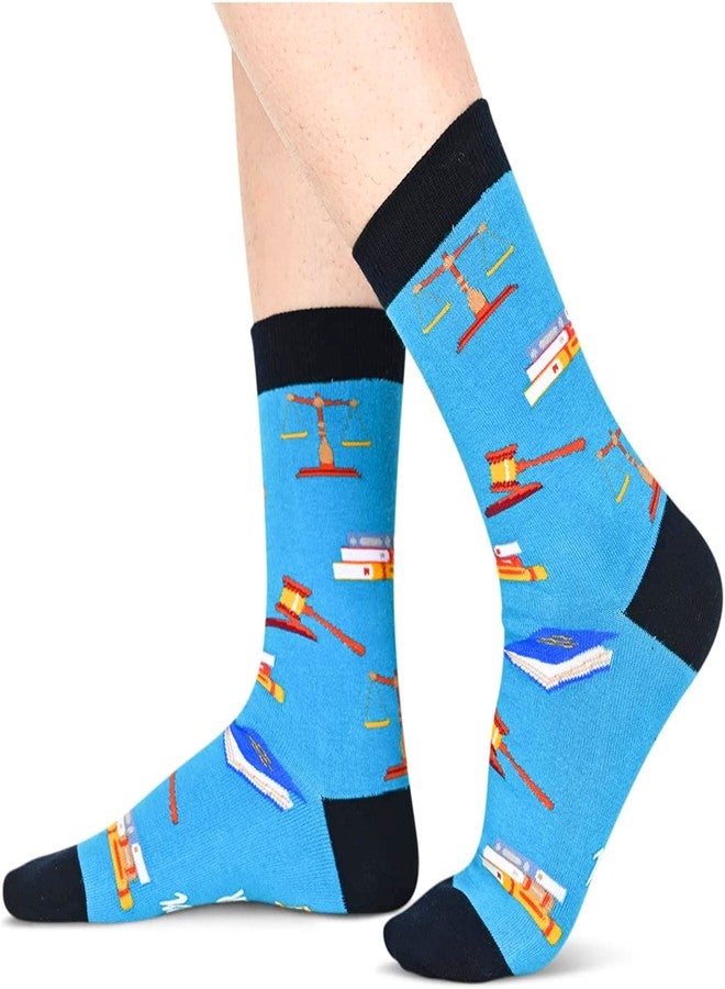 Zmart Lawyer Gifts for Law Student - Attorney & Social Justice Gifts, Lawyer Graduation Socks - Image 3