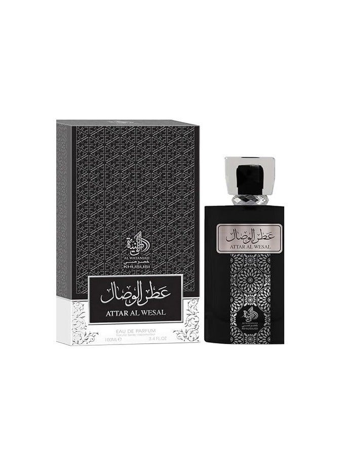 الوطنية عطر الوصل او دو برفيوم 100 مل للرجال