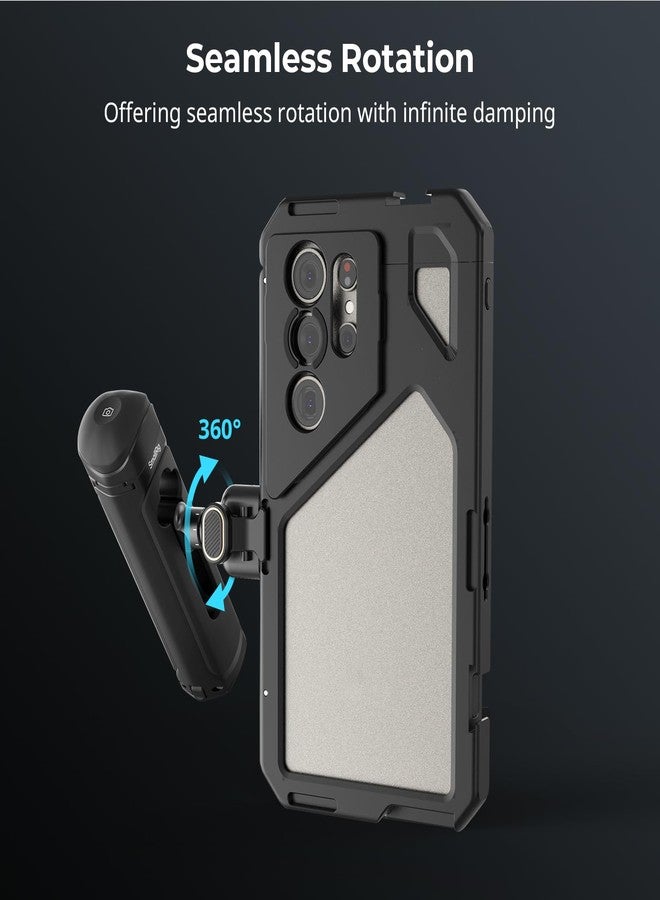 SMALLRIG Side Handle Rotatable Quick Release Adapter, Compatible with SmallRig Quick Release Phone Cage Series and All The SmallRig Mobile Phone Side Handle - 4610 - Image 3