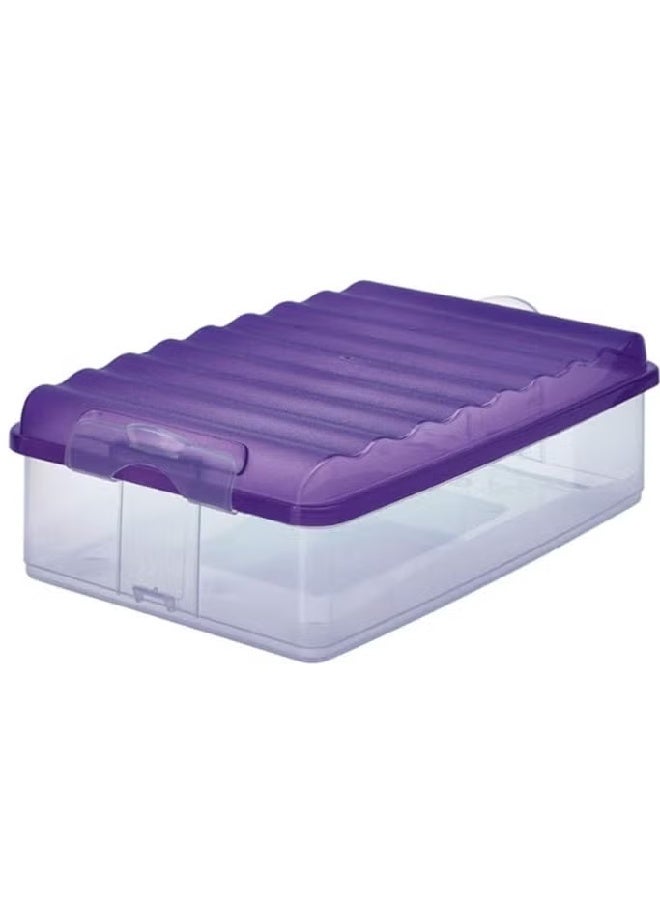ريفال Pack of 2 Fridge Box High – Airtight Food Storage Container, Durable Plastic - Image 1