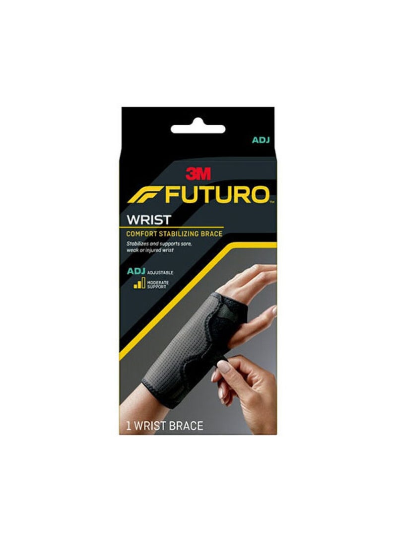 دعامة تثبيت معصم مريحة 10770، مقاس قابل للتعديل، دعامة معصم واحدة