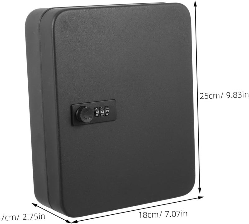 Air & land transit compatible Garneck Slot Key Cabinet Lock Box with Code Wall Mounted Heavy Duty Key Management Organizer Scratch Resistant Password Upgraded general material Long term use design Natural tone color options All-round well-engineered practical build Market aligned local stock Multi-use detailed build Budget friendly sizing alternatives Low dust buildup Heat resistant Globally popular universal design Temp fluctuation resistant crafted quality Stable domestic stock All climate suitability Global standard processed material Wear resistant Integrated practical design Connectable modular Gulf approved global quality Minimal design Batch consistent craftsmanship Repeated use resistant selected material Matte anti slip finish Gulf popular simple design Labor saving - Image 3