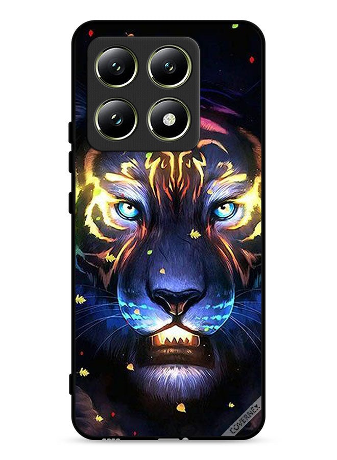 Covernex Xiaomi 14T 5G Protective Case Cover Lion Art Clip - Image 1