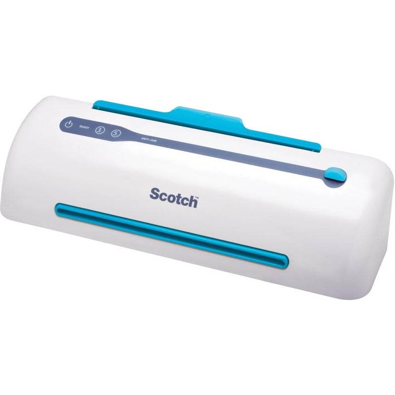 Scotch PRO TL906 Thermal Laminator, 1 Laminating Machine, White/Blue, Laminate Recipe Cards, Photos and Documents, for Home, Office or School Supplies, 9 in. - Image 4