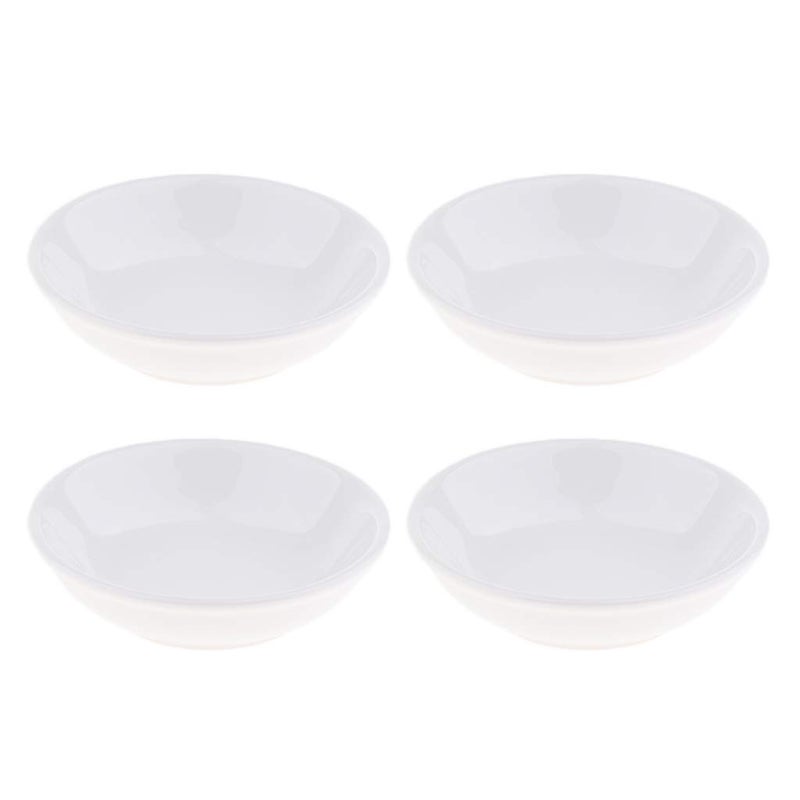 klarako Lots 4 Round Oil Warmer Replacements Dish Bowl for Electric Oil Warmers 3.8 Inch - Image 1