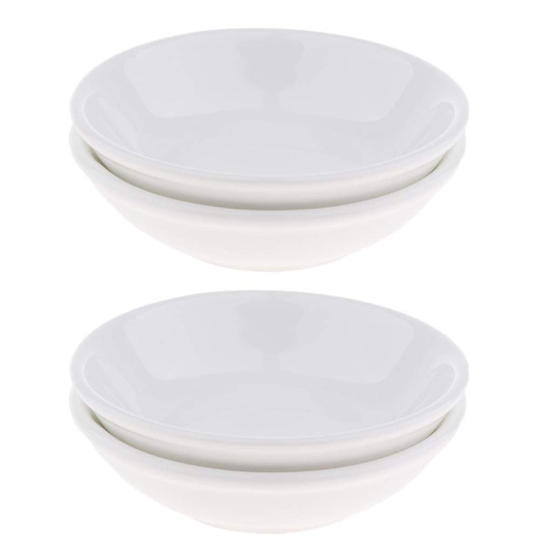 klarako Lots 4 Round Oil Warmer Replacements Dish Bowl for Electric Oil Warmers 3.8 Inch - Image 3