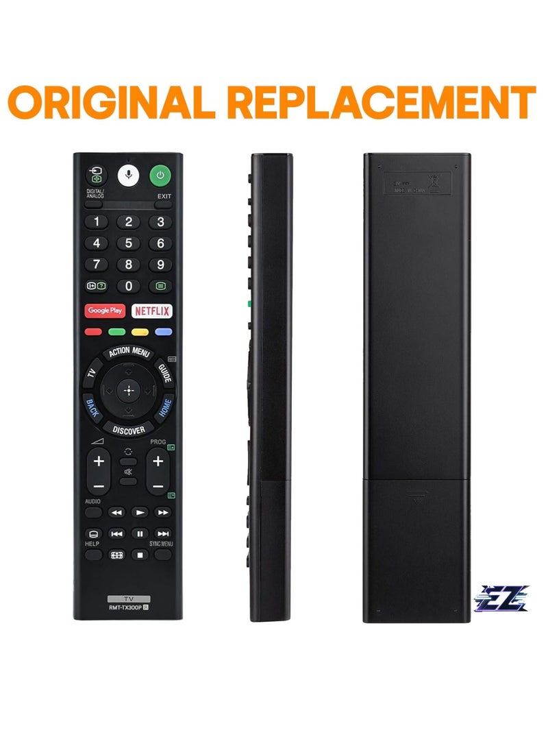 ELTRAZONE Replacement Remote Control for Sony RMF-TX300P TV with battery - Image 2