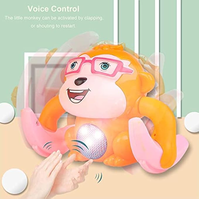 DANCING MONKEY DANCING TOUCH OR VOICE CONTROL FUNNY SING AND FLIP-FLOPPING GAME - Image 2