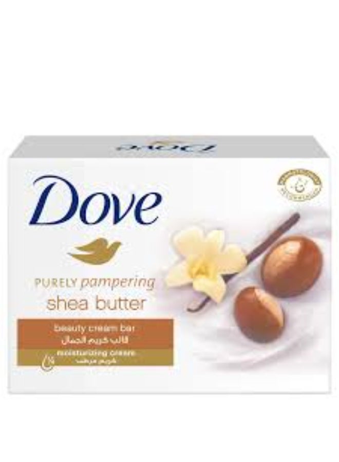 DOVE Purely Pampering Shea Butter Beauty Bar With Vanilla Scent Soap 90g - Image 4