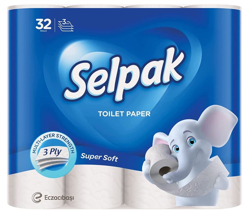 Selpak | Regular Toilet Paper Rolls | Pack of 32 Rolls - Image 5