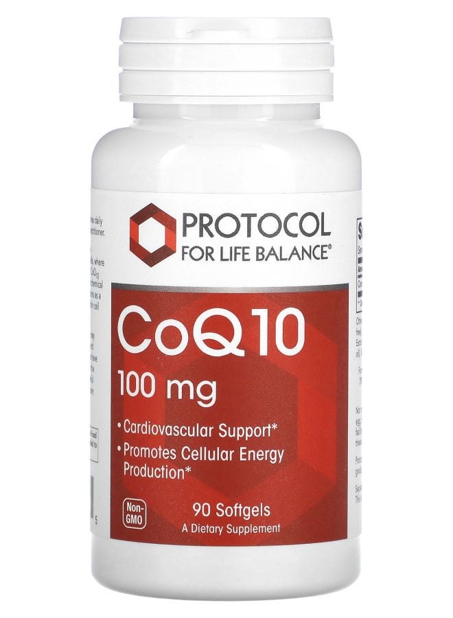 Protocol For Life Balance CoQ10 100 mg 90 Softgels - Image 1