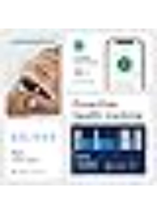 ويذينجز ساعة Withings ScanWatch – ساعة ذكية هجينة بتصميم فاخر، تحتوي على تخطيط قلب (ECG) طبي، مراقبة نبض القلب، ومقياس تشبع الأكسجين (SpO2) - Image 5