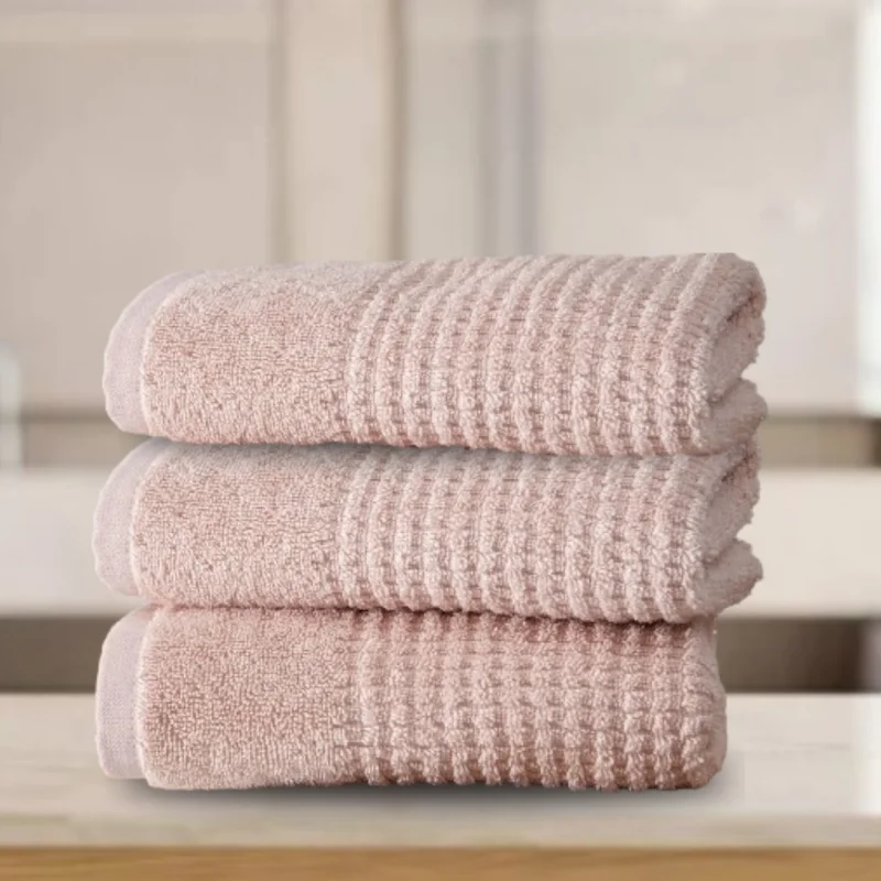 Efabrika Nell Cotton 3 Piece 40X75 Hand Face Towel Set