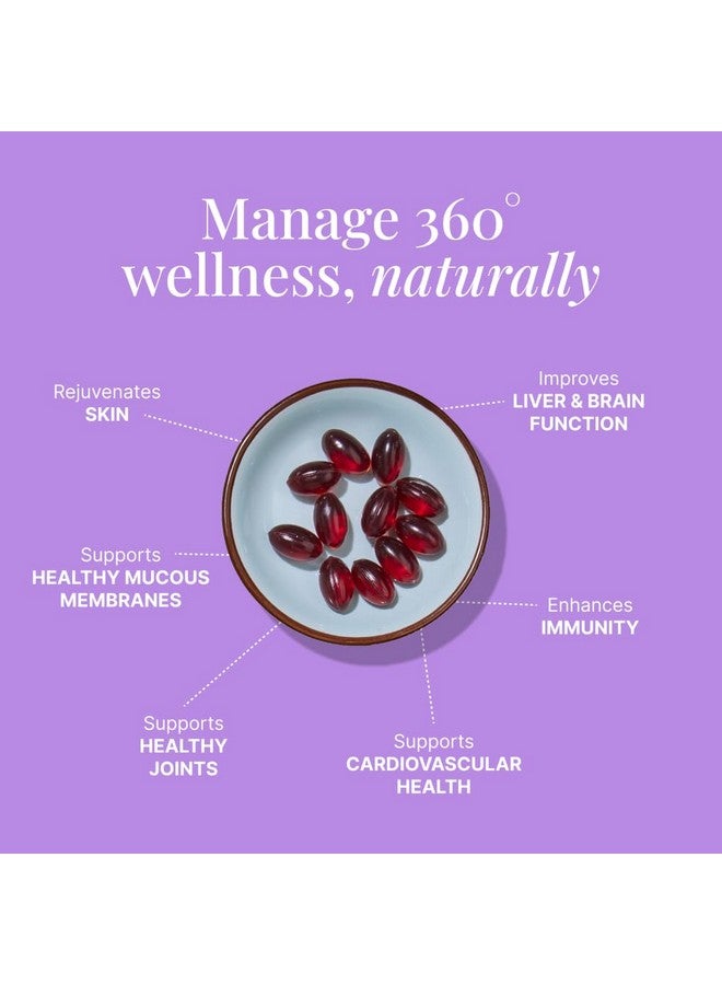 Berryheal Omega 3679 & Omega 7 Combo Pack | Sea Buckthorn Oil Capsules | Pack Of 4 | 120 Capsules - 500Mg Each | Whole-Body Wellness | Prevents Blood Sugar Spikes & Supports Healthy Weight Management - Image 3