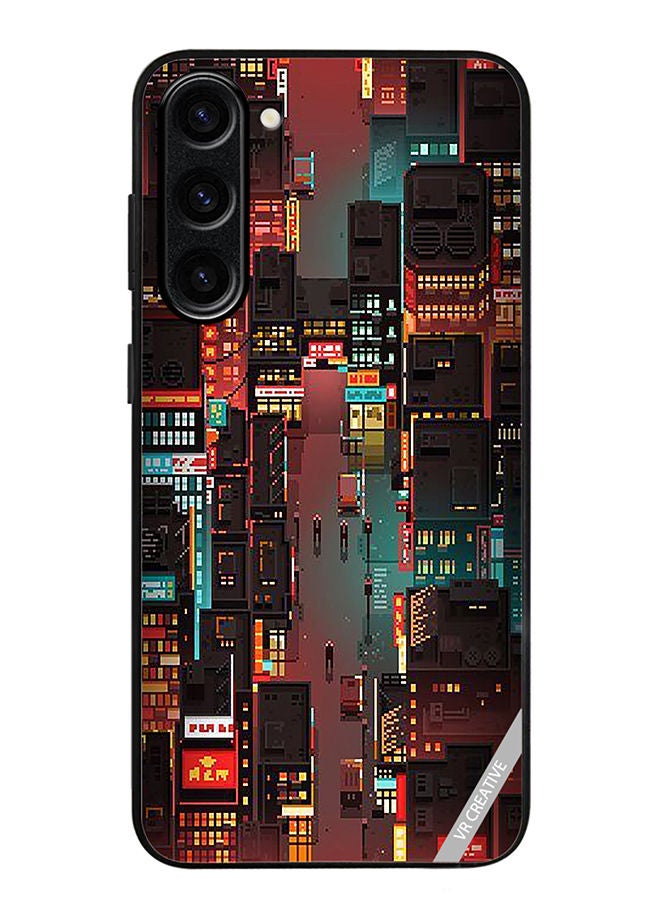 VR CREATIVE Protective Case Cover For Samsung Galaxy S23 Plus Street Of Tokyo Design Multicolour - Image 1