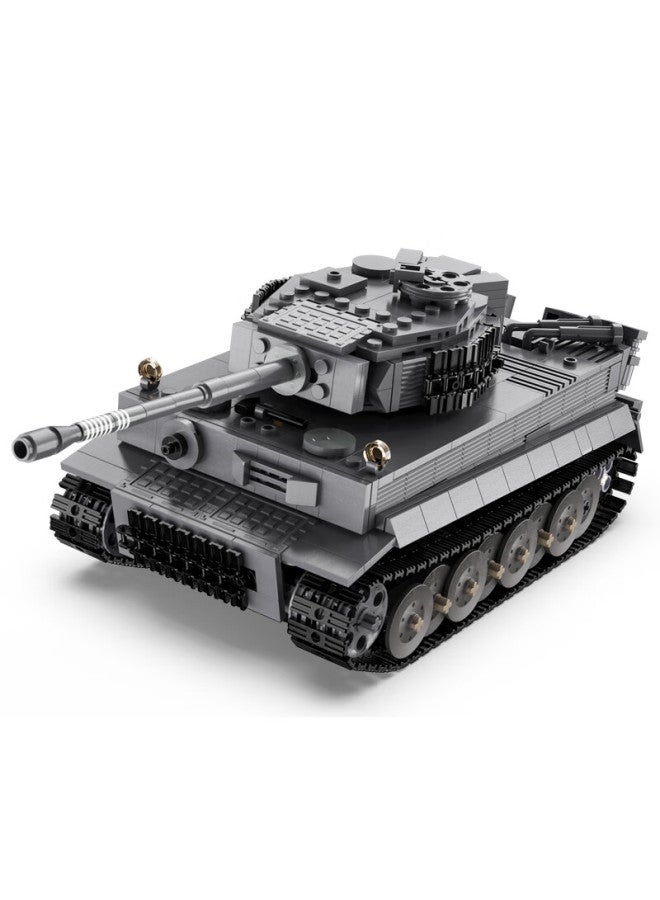 Cada Building Block Assembly Toy, Moc Authorized Tiger Tank Model, Adult Electric Remote Control Toy, Boys' Holiday Gift - Image 5