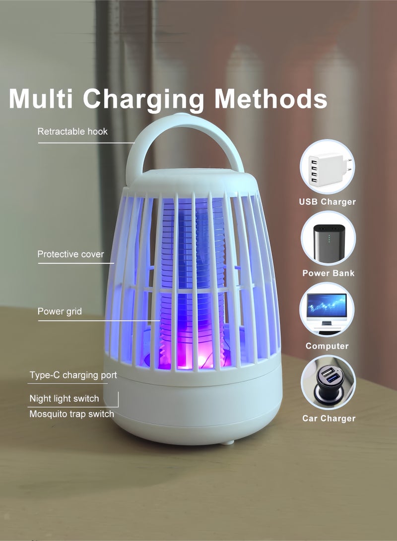 Eilimi Mosquito Killer Lamp、Bug Zapper Insect Killer Fly Repellent Electric with Night Light、Powerful Mosquito Repellent Pest Control Traps for Indoor and Outdoor - Image 3
