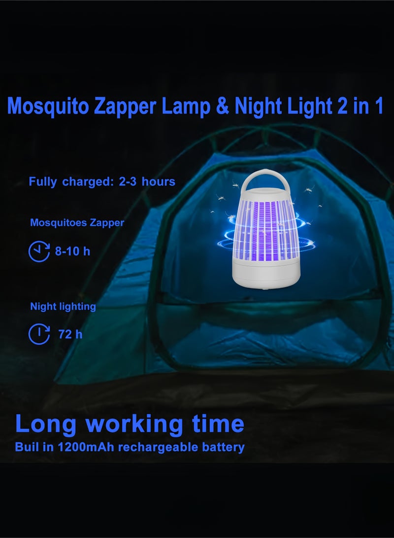 Eilimi Mosquito Killer Lamp、Bug Zapper Insect Killer Fly Repellent Electric with Night Light、Powerful Mosquito Repellent Pest Control Traps for Indoor and Outdoor - Image 2