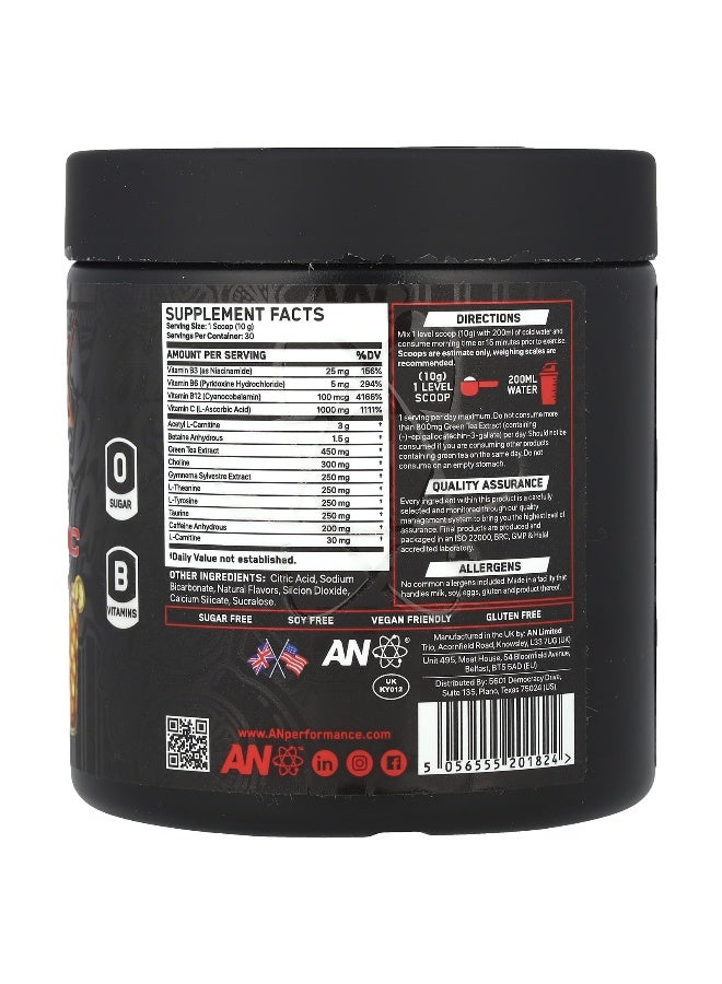 ABE, Shred-X, Extreme Thermogenic Powder, Lemon Iced Tea, 10.58 oz (300 g) (Packaging may vary) - Image 2