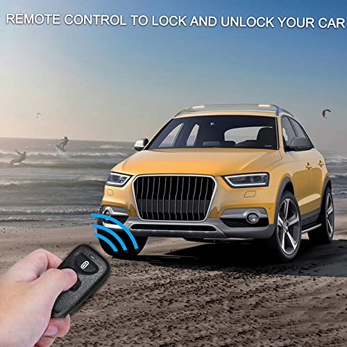Shkalacar شكلاتكار 12 فولت مجموعة قفل مركزي عالمية للسيارات، نظام دخول بدون مفتاح لقفل الأبواب، نظام قفل عن بُعد مع 2 جهاز تحكم عن بُعد - Image 2