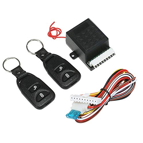 Shkalacar شكلاتكار 12 فولت مجموعة قفل مركزي عالمية للسيارات، نظام دخول بدون مفتاح لقفل الأبواب، نظام قفل عن بُعد مع 2 جهاز تحكم عن بُعد - Image 1