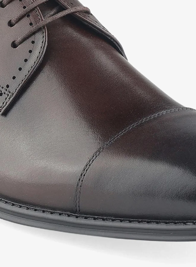 DUCHINI BROWN Men Lace-Up Derby Shoes for Men | Best Price UAE