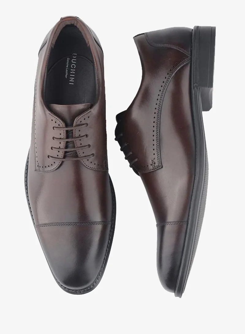 DUCHINI BROWN Men Lace-Up Derby Shoes for Men | Best Price UAE