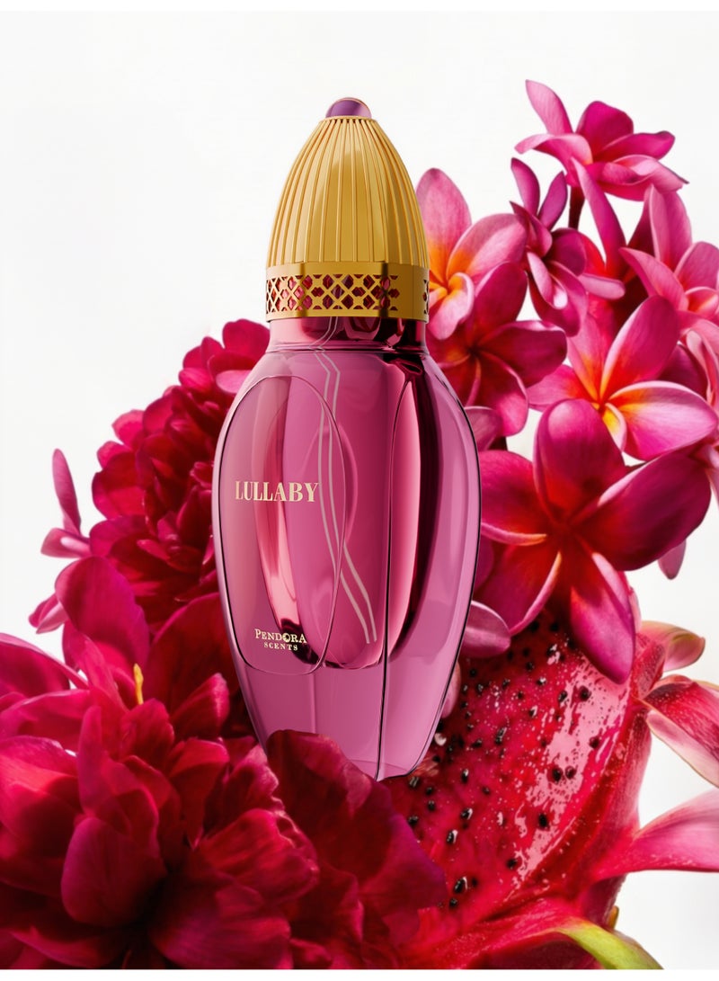 Pendora Scents Lullaby for Women Eau de Parfum 100ml | Floral Gourmand Perfume with Black Currant, Vanilla, Praline & Jasmine | Long Lasting Feminine Fragrance - Image 2