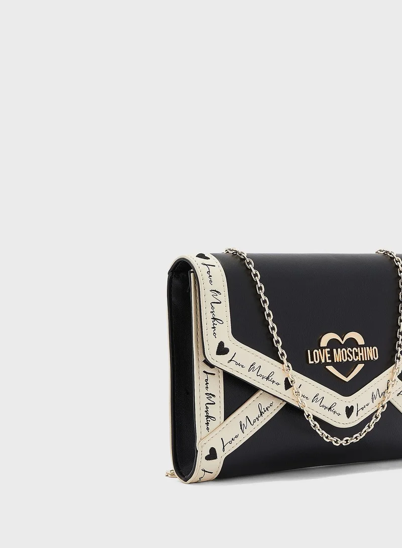 Love Moschino Patterned Crossbody Bag