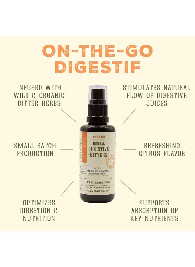 Surthrival Herbal Digestive Bitters - Citrus Flavor - Image 2